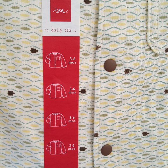 TEA COLLECTION TODDLER SHIRT KAME  PRINT UNISEX NWT Designer Kids Wear - Picture 4 of 7